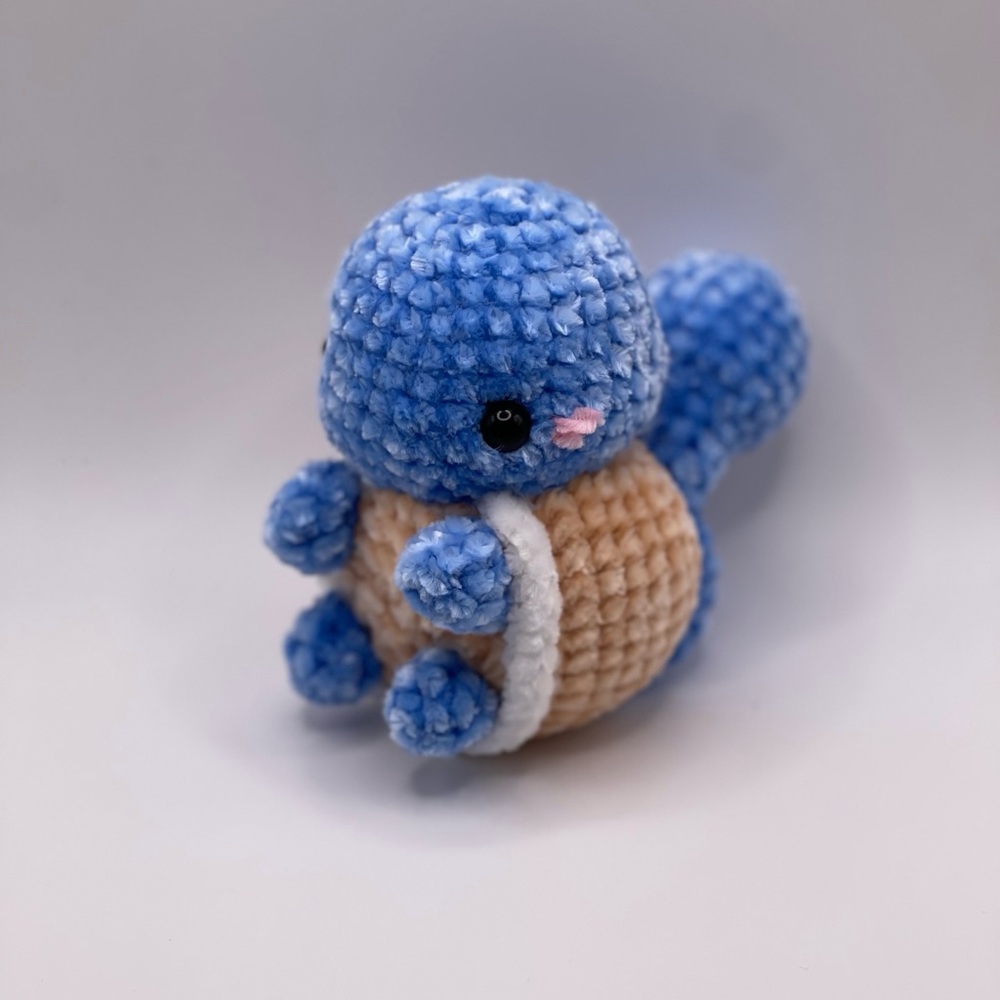Squirtle Poke Crochet Plush